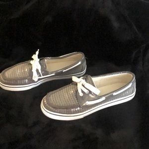 Dexter sequined boat shoes